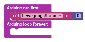 Arduino run first