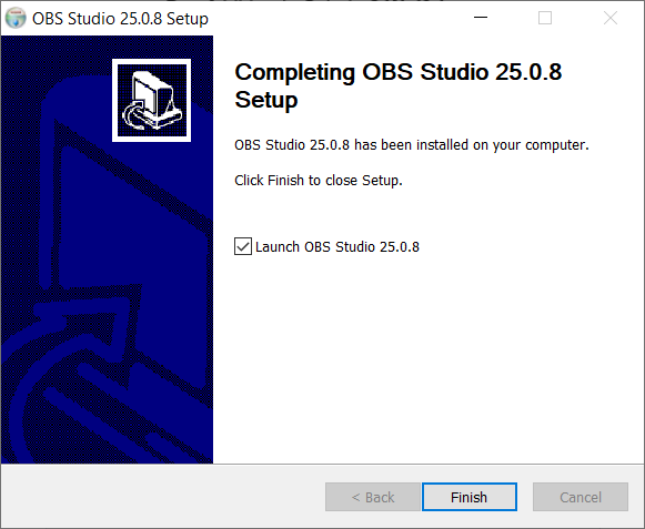 Abbildung 4: OBS Installationsfenster 4