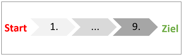 Schema Projektablauf