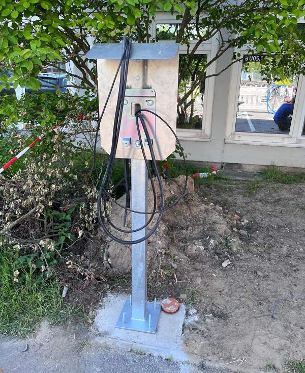 Wallbox außen